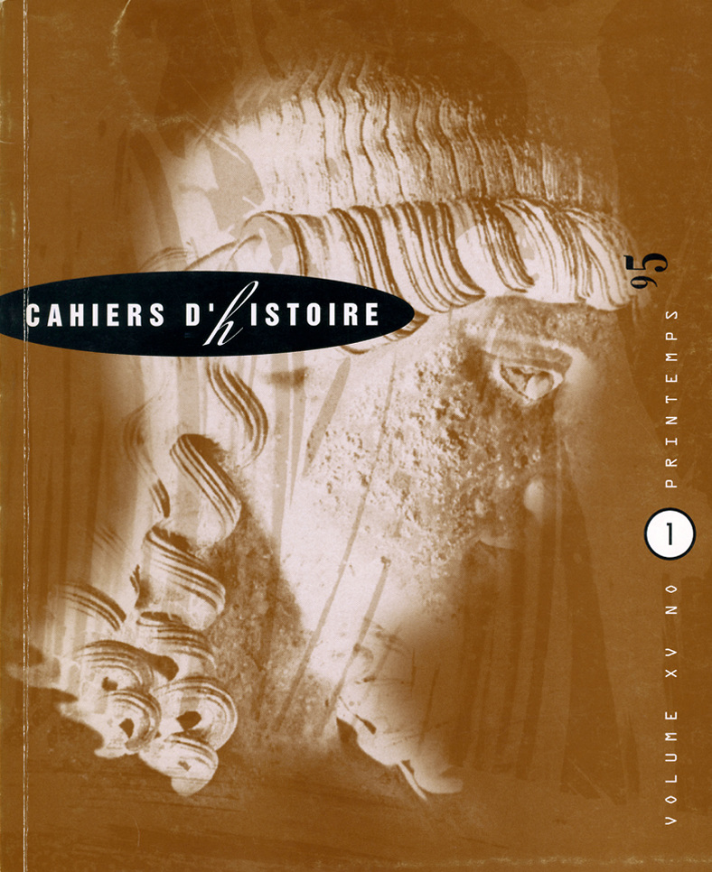 Cahiers d’histoire