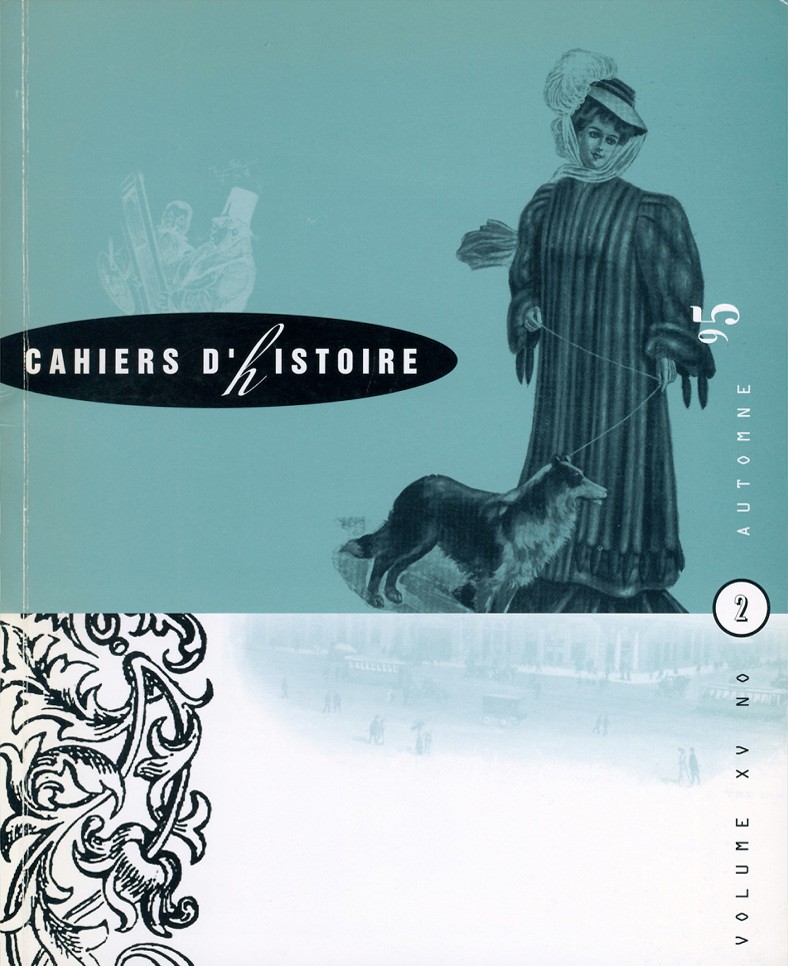 Cahiers d’histoire